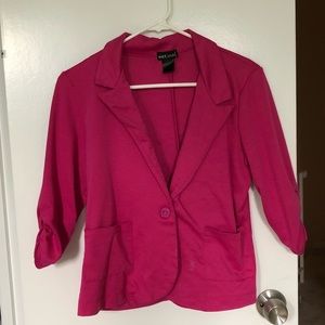 Pink blazer